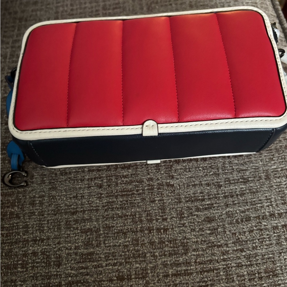 Coach Modern Red and Black Crossbody Bag